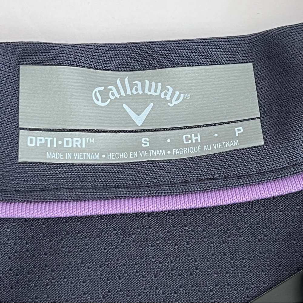 Callaway Golf Sleeveless V-Neck Shirt Moisture Wicking Blue Sea Star Top - Picture 9 of 12